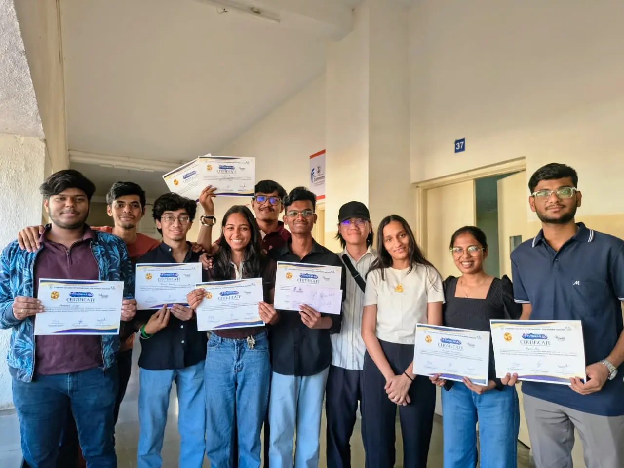 Texcelrators at Cummins College robotics competition Nagpur 2026