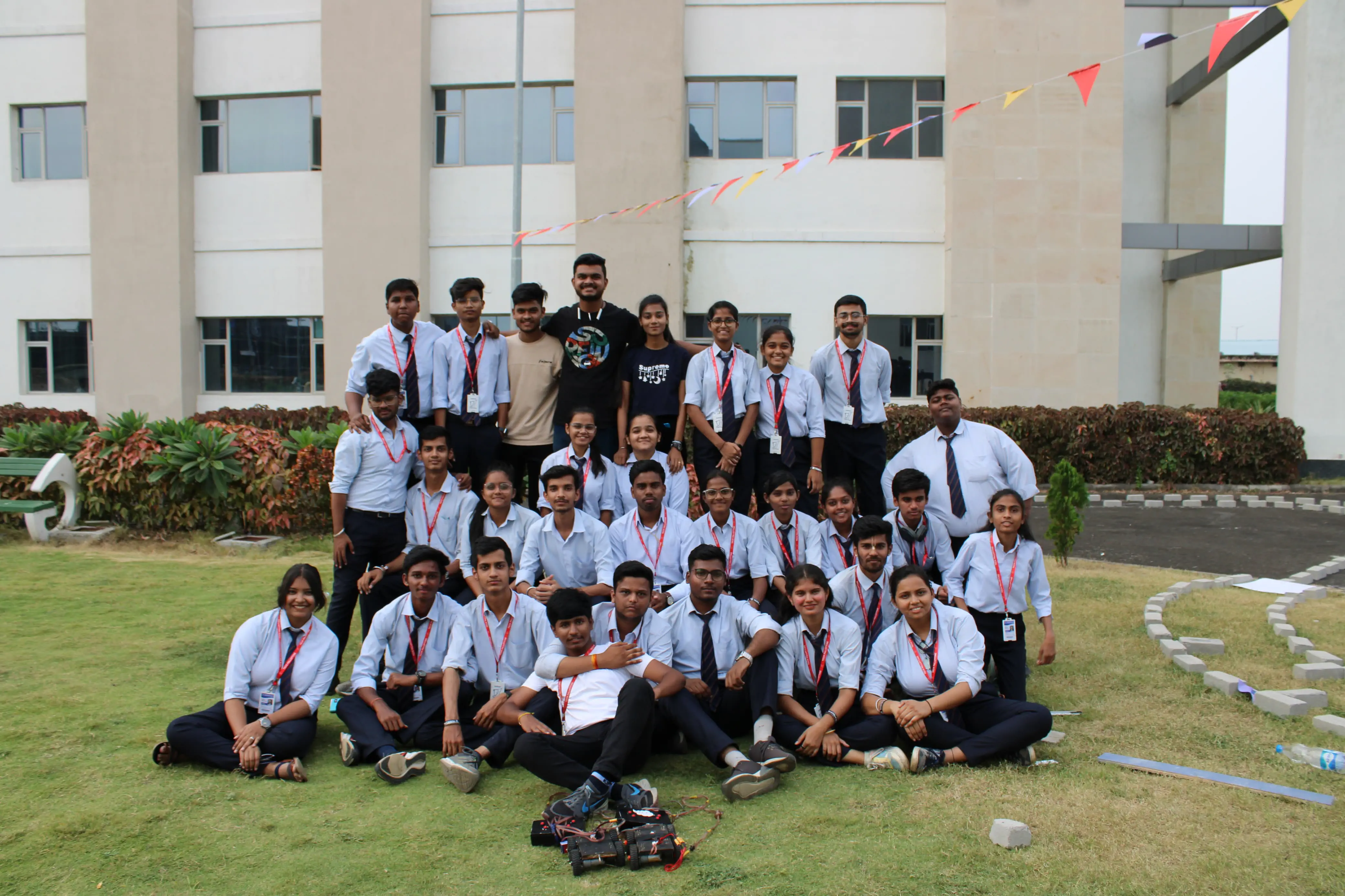 Texcelrators at IIIT Nagpur robotics competition 2023