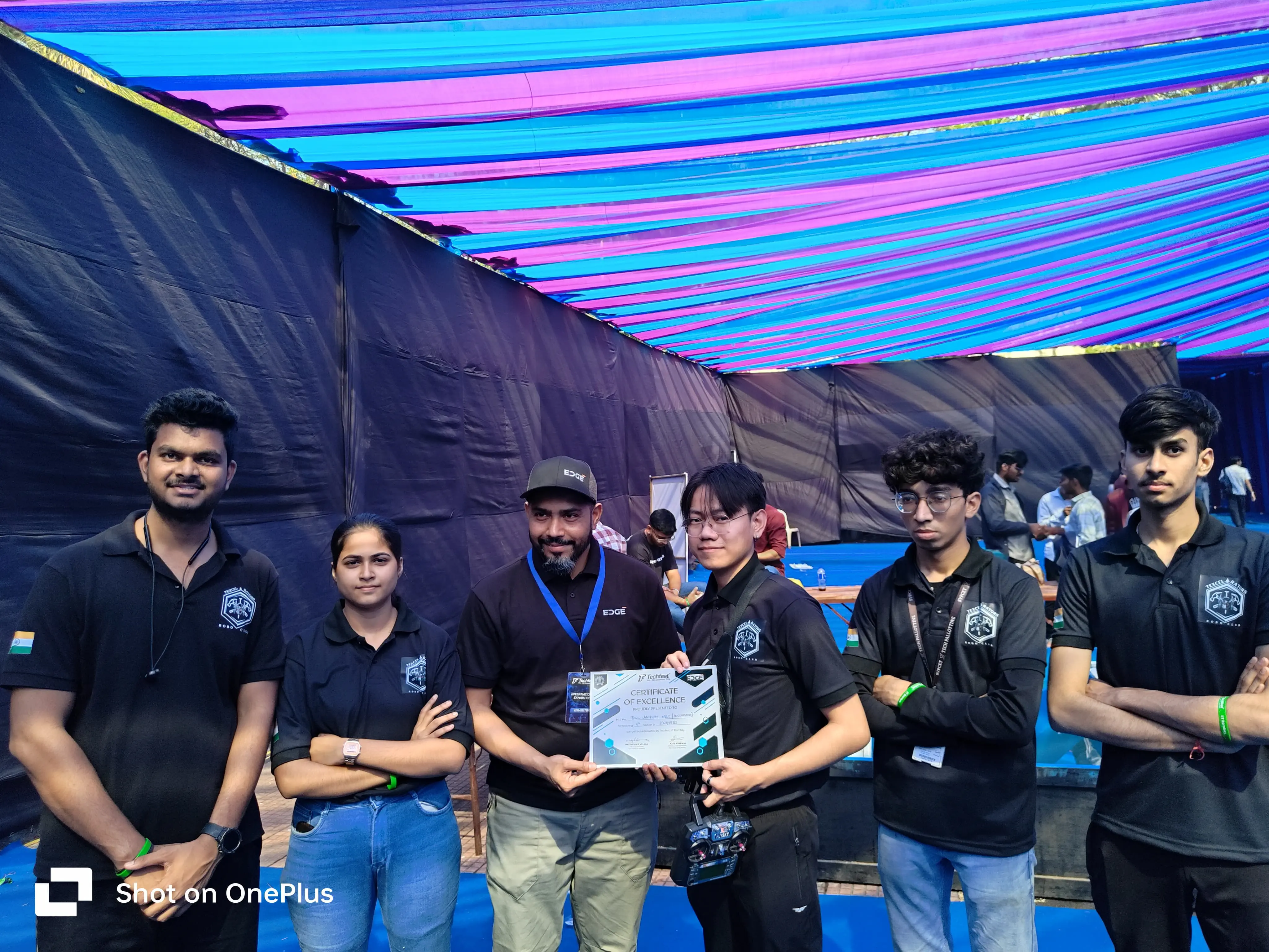 Texcelrators at IIT Bombay Techfest robotics competition 2024